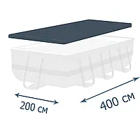 Тент - чохол Intex 28037, для каркасного басейну  ▭ 400 х 200 см