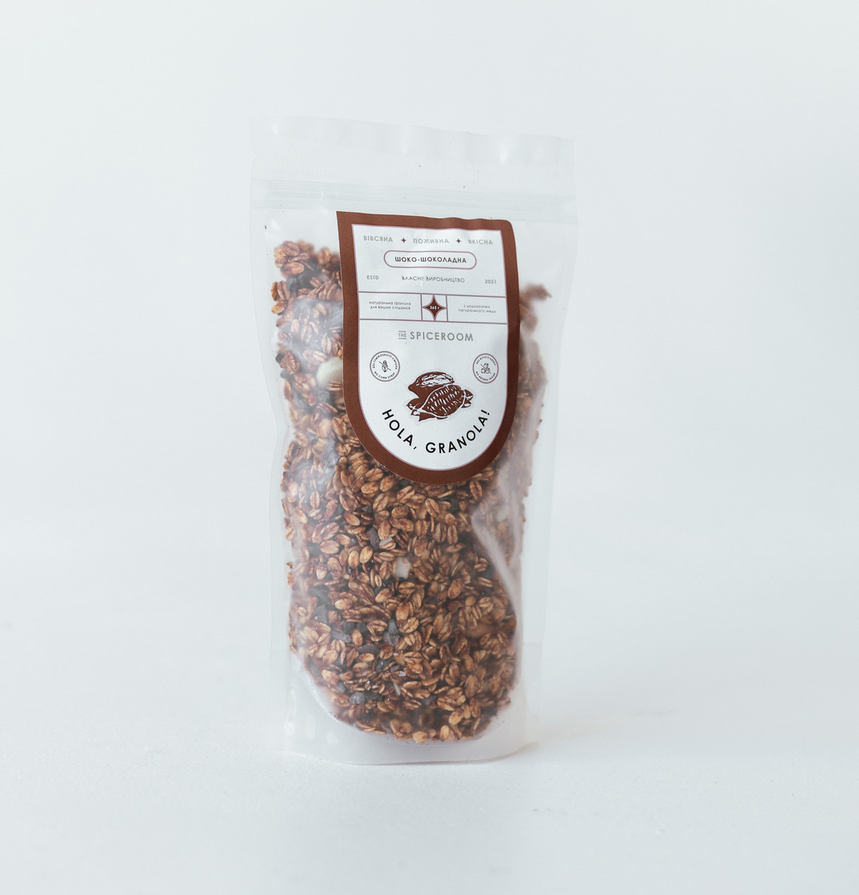 Гранола Шоколадна / 370 г Пакет, фото 1