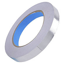 Термостійкий скотч алюмінієвий / 50 мкм / довжина 50 м / ширина 15 мм