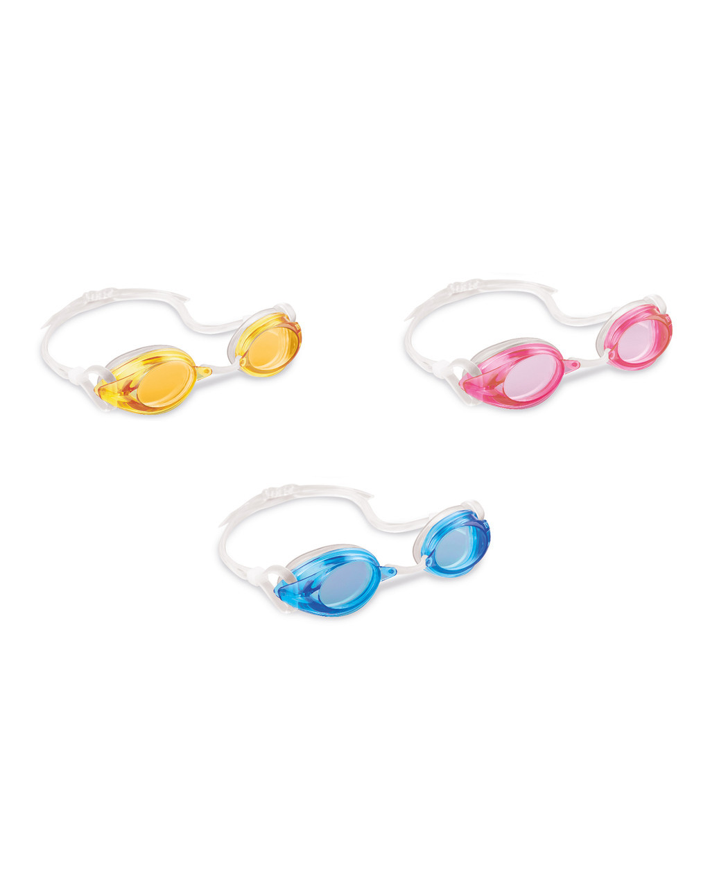 Окуляри для плавання 55684 3 кольори, від 8 лет, фото 1
