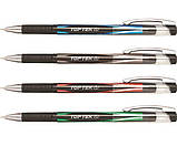 Ручка гелева, синя, 0,5 мм, Unimax, Top Tek Gel UX-133-02, фото 4