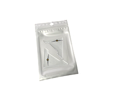 Захист кутів дверей Chrysler 2шт СИЛІКОН 45х55мм прозорі