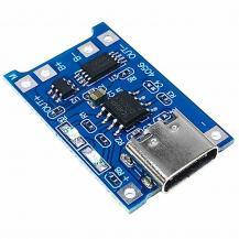 Зарядний модуль TP4056 Type-C з функцією захисту акумулятора