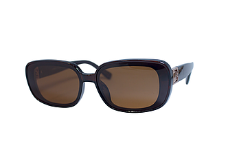 Жіночі сонцезахисні окуляри polarized, коричневі P314-2, фото 1
