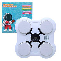 Бокс електронний, дитячий, музика, світло, Bluetooth (білий)