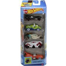 Набір із 5 машинок Хот Вілс Hot Wheels Street Beaststs Mattel HTV55