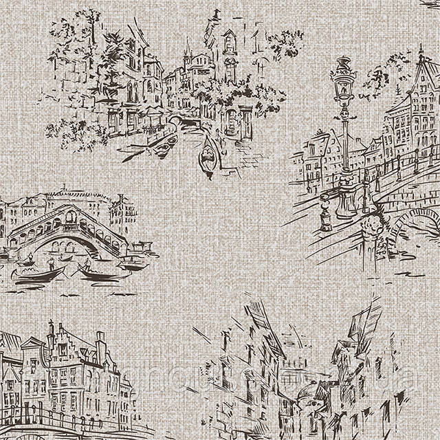 Шпалери вінілові на флізеліновій основі SINTRA Sketch 452134 (1,06х10,05м)