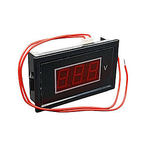 Цифровий вольтметр AC, 60-500V, V85A-1.1, червоний