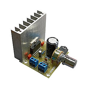 Підсилювач низької частоти TDA7377 вихідний потужністю 2х35Вт (60x56x50мм)