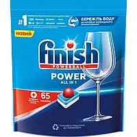 Таблетки для посудомийних машин Finish Powerball All In 1 65 шт.