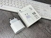 Швидкий блок живлення USB-C 35W для iPhone 16 Pro Max Power Adapter 35 Вт, фото 5