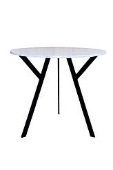 Кухонний стіл Лофт 80 * 80 * 75 см круглий. Кухонний стіл, меблі у стилі Loft