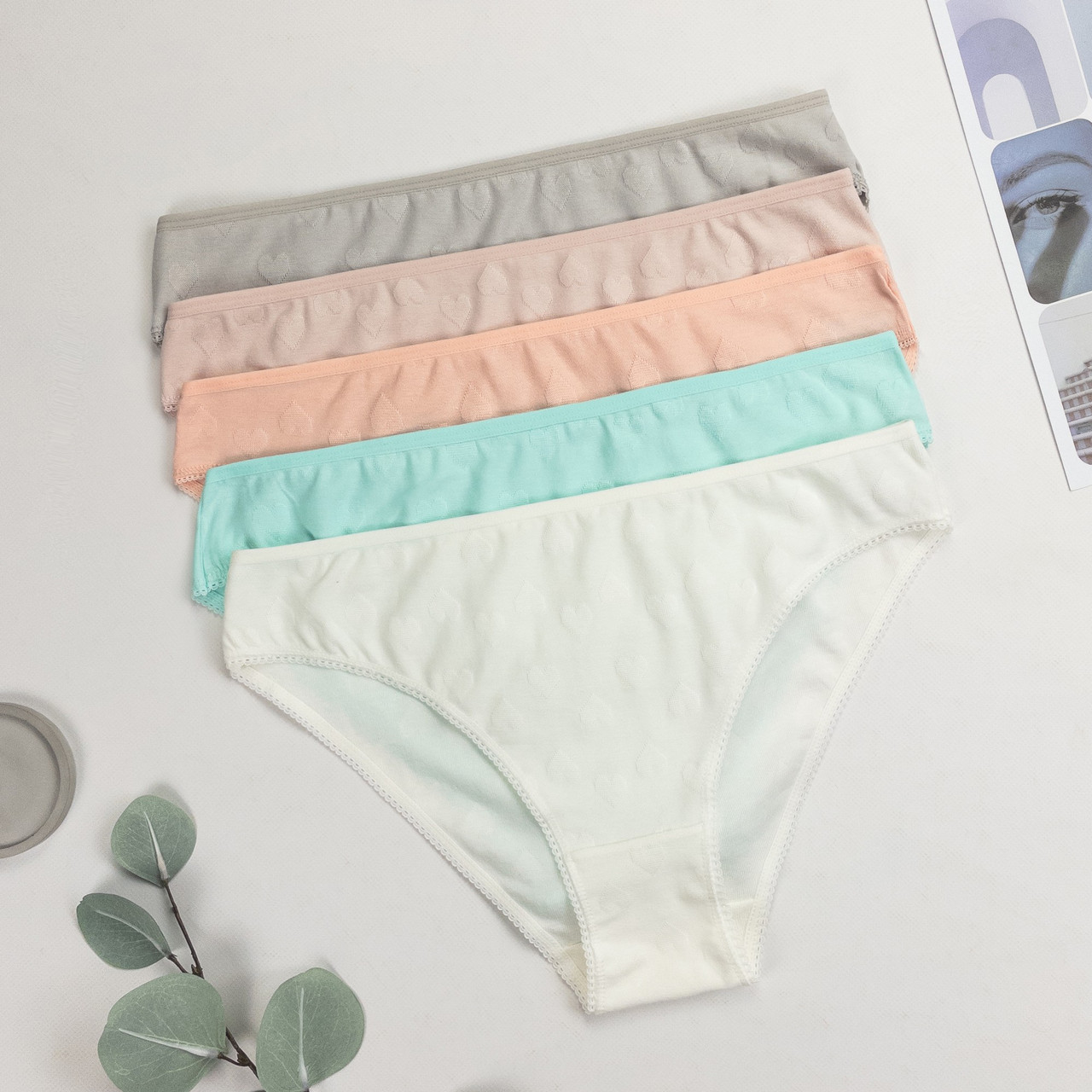 Труси жіночі сліпи Nicoletta Туреччина M, L, XL, 2XL | 5 шт., фото 1