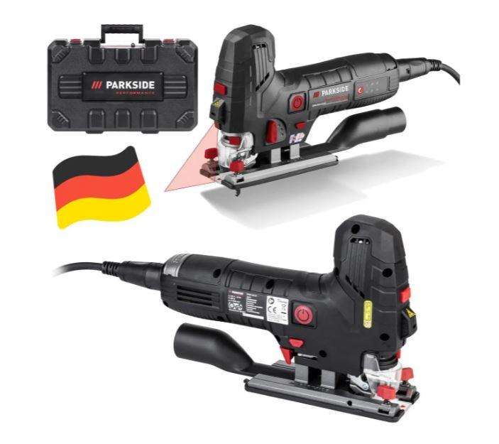 Безщітковий електролобзик з лазерним наведенням Parkside PPSTK 550 A1 (550 Вт, Німеччина)