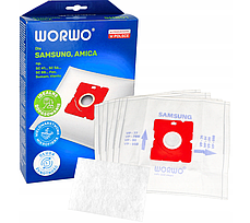 Набір мішків для порохотяга ZELMER ADAS, FRANEK, JOZEK, KAZIK, KAZIO, KUBA, OLEK WORWO SMB01K, фото 2