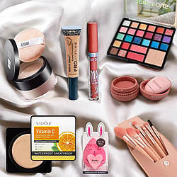 Універсальний подарунковий бокс декоративної косметики 9в1