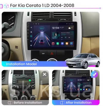 Junsun 4G Android магнітолу для Kia Cerato 1 LD 2004 2005 2006 2007 2008