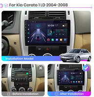 Junsun 4G Android магнітолу для Kia Cerato 1 LD 2004 2005 2006 2007 2008