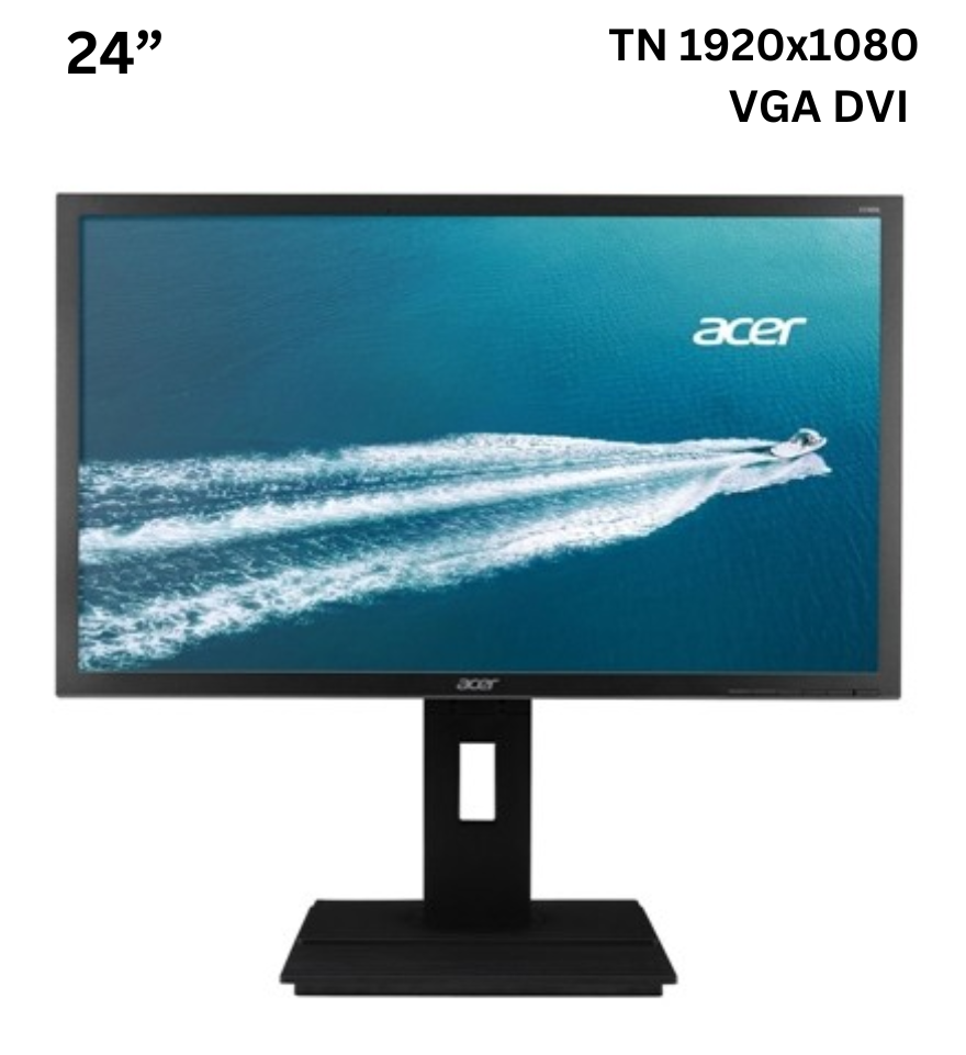 Монітор 24" Acer B246HL/TN 1920x1080 Full HD/DVI VGA Б/В