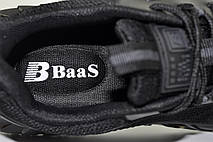 Кросівки чоловічі чорні BaaS Boost сітка, фото 6