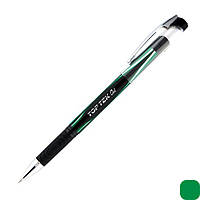 Ручка гелева, зелена, 0,5 мм, Unimax, Top Tek Gel UX-133-04