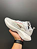 Жіночі модні кросівки Nike Vista Lite White Red Найк Віста літні білі з червоним сітка на високій підошві, фото 6