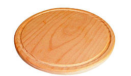 Дошка кругла дерев*яна 28см.