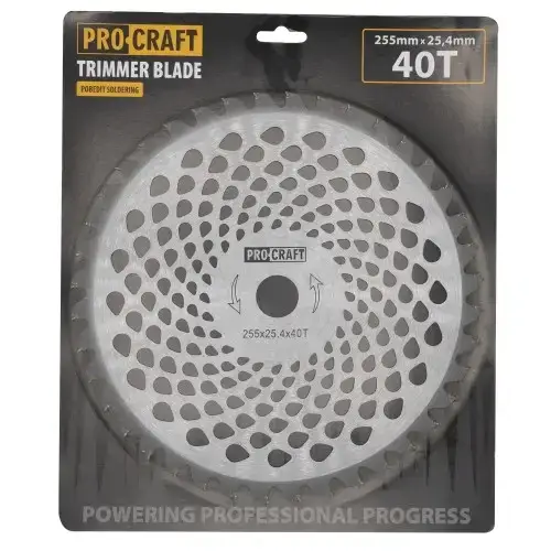 Купить Нож 40-зубый с победитовыми напайками Procraft для мотокос