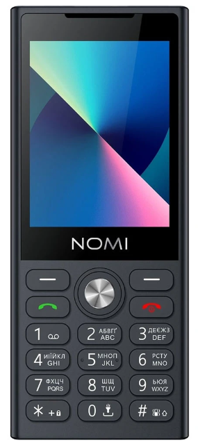 Телефон Nomi i2841 Black UA