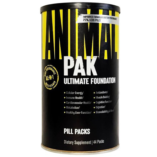 Вітаміни Universal Nutrition Animal Pak (44 пакета.), фото 1