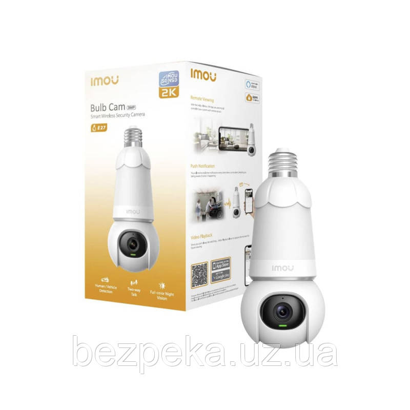 Відеокамера-лампочка IMOU Bulb Cam(IPC-S6DP-5MOWEB-E27)