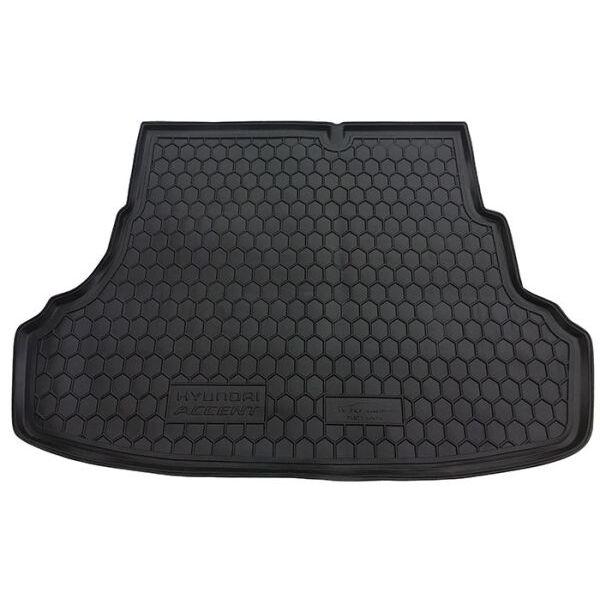 Ковер багажника HYUNDAI Accent (2011-н.в.) (седан) (Avto-Gumm) - Коврик багажника Хюндай Акцент