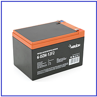 Тягова акумуляторна батарея MERLION 6-DZM-12 12V 12Ah F2 (151х98х101)