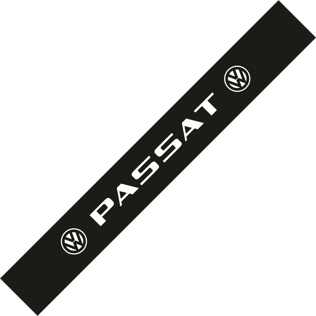 Сонцезахисна наклейка на лобове скло PASSAT