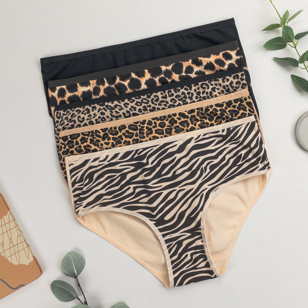 Труси сліпи жіночі Nicoletta Туреччина батал 2XL, 3XL, 4XL | 5 шт.