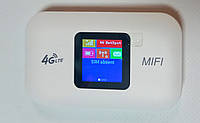 4g модем мобильный Wi-Fi роутер с аккумулятором 3000 mAh под сим карту  150 Мбит/с