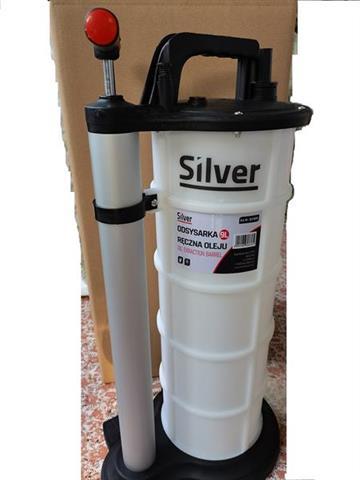 Насос для перекачки масла 9 л Silver S11051 пневматичний насос для роздачі масла