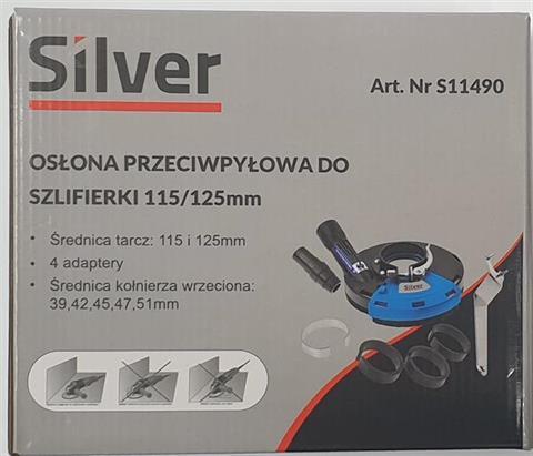 З'єднання пилососа зі шліфувальною машиною 115-125 мм Silver S11490 насадка для шліфувальної машини