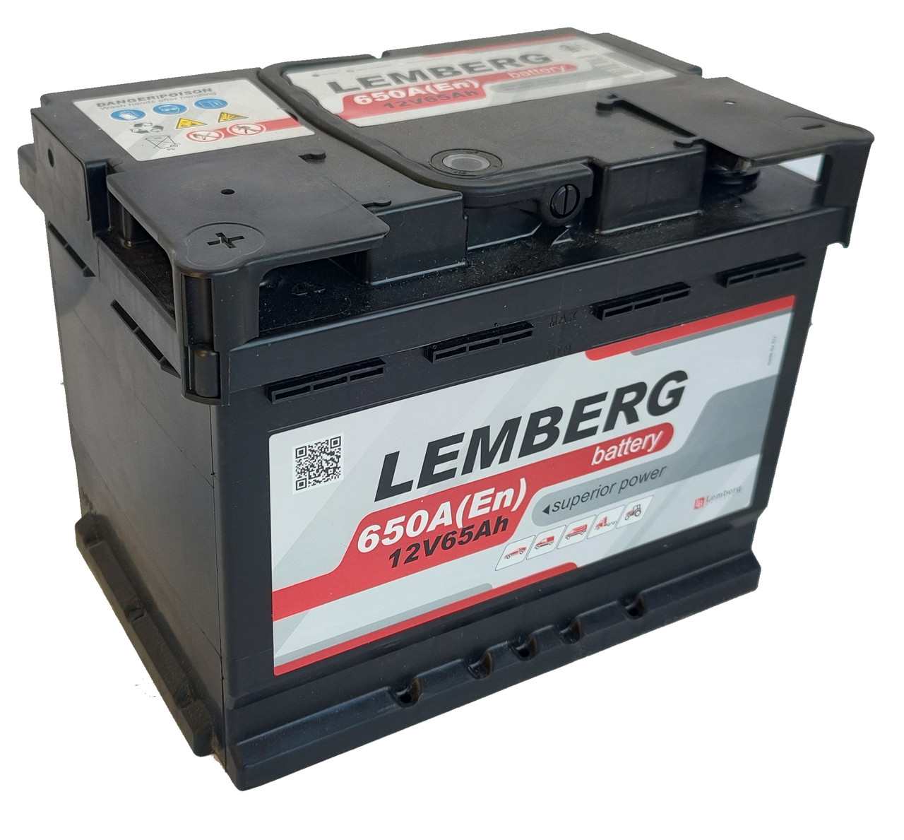 АКБ 6 ст 65 А (650EN) (0) LEMBERG battery Евро
