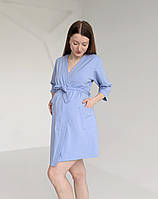Халат у пологовий та для дому SKY BLUE, фото 3
