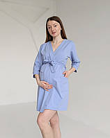 Халат у пологовий та для дому SKY BLUE, фото 4