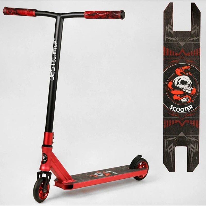 Самокат трюковий Best Scooter, HIC-система, пеги, BS-9811, фото 1