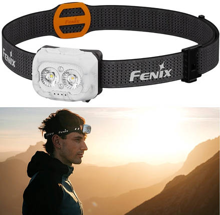 Налобний ліхтар Fenix HL18R-T V2.0 White | 800 лм | USB-C зарядка | IP66, фото 1