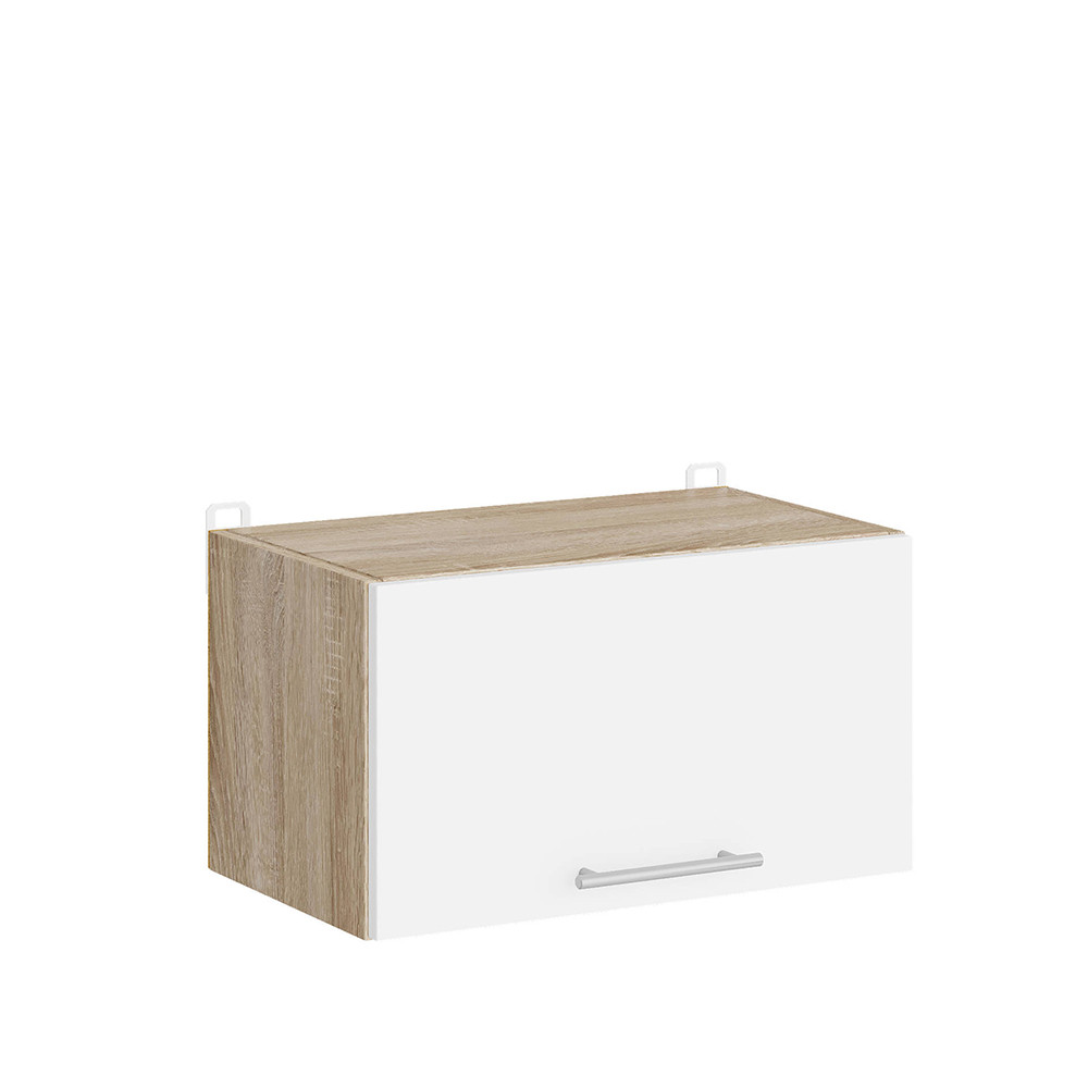 Кухонний модуль під витяжку Еверест Еко 500 дуб сонома/німфея альба 50х30х28 см (DTM-071012), фото 1