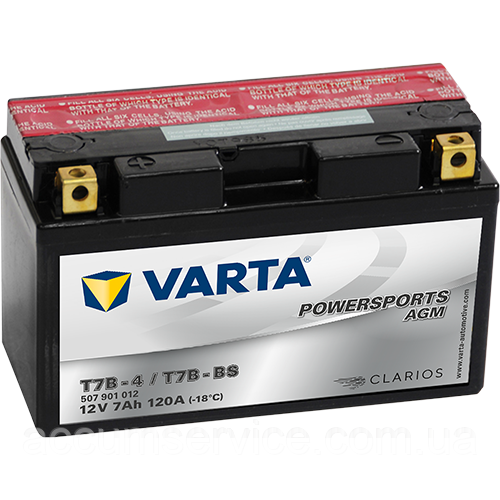 Акумулятор Varta Powersports AGM 507 901 012