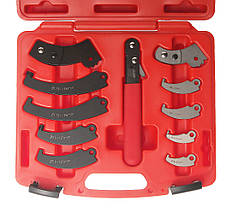 Набір серпоподібних ключів для круглих гайок 19-165 мм 4455 JTC