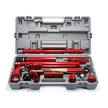 Розтяжка гідравлічна 10 тонн Profline 97060 + Затискач рихтувальний 3 тон Profline 97060-205, фото 2