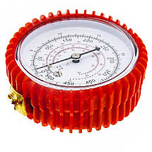 Манометр для манометричного блоку 1105 JTC червоний 1105-H JTC, фото 3