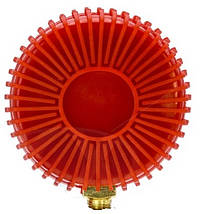 Манометр для манометричного блоку 1105 JTC червоний 1105-H JTC, фото 4