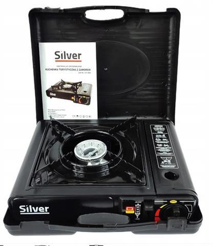 Газова плита для туризму 2в1 Silver S11460 туристична плита